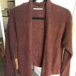 Burgundy/maroon Cardigan